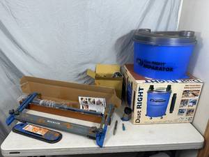 2 Rockler Stair Tread Jigs, Dust Right Seperator, Etc.