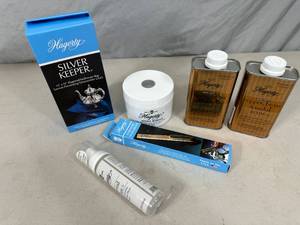 New Hagerty Metal Polish, Jewelry Cleaner, Silver Keeper Cloth