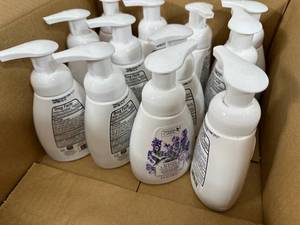12 New Rosemary Lavender Foaming Hand Sanitizer with Essential Oils