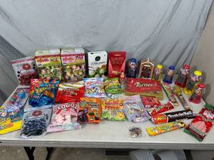 Large Lot of Candy, Snacks, Etc.