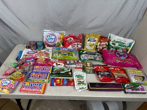 Large Lot of Candy, Snacks, Etc.
