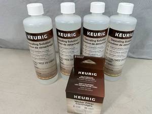 New Keurig Coffee Maker Water Filter and Descaler Solution