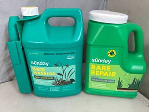 New Sunday Weed Killer and Bare Lawn Spot Repair