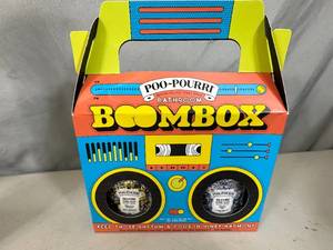 New Poo-Pourri Double Bottle Bathroom Boombox Gift Set