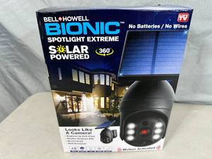 New Bionic Spotlight Extreme Solar Powered Security Light