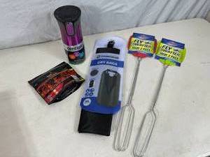 New Contigo Tumbler, Fly Swatters, Trek Gear Dry Bag, Etc