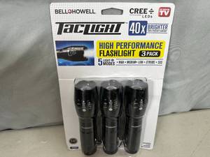 New 3 Pack of Taclight LED Flashlight