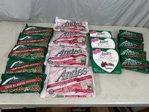 Assorted Andes Mints, Peppermint Crunch, Baking Chips, Etc