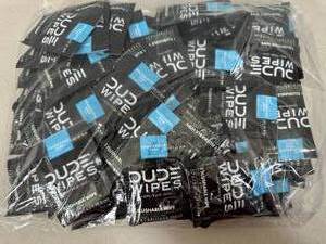 100 Individually Wrapped Dude Wipes Flushable Wipes