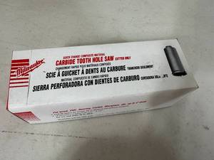 New Milwaukee Carbide Tooth Hole Saw 1