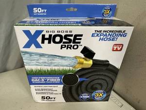 New XHose Pro 50 ft Expanding Garden Hose