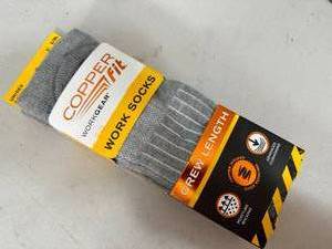 2 New Pair of Copperfit Work Socks