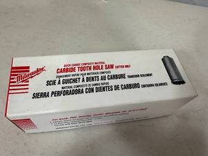 New Milwaukee Carbide Tooth Hole Saw 1 -18