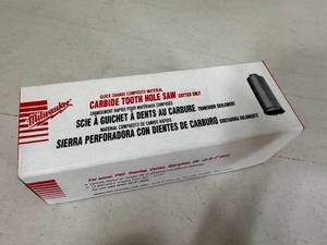 New Milwaukee Carbide Tooth Hole Saw 1