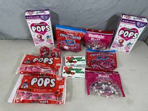 Assorted Tootsie Pops, Tootsie Rolls, Junior Mints, Etc.