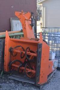 Holder C4.74 Articulating 72HP Diesel Tractor With Snowblower, Vplow, Broom And dump box.