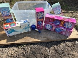 lot 12 image: Six Boxes of New Aqua Globes