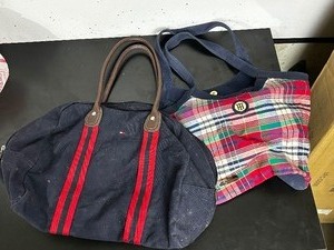 lot 71 image: Two Tommy Hilfiger totes