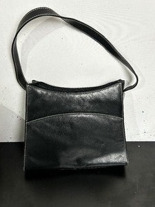 lot 73 image: Like new black Ralph Lauren handbag