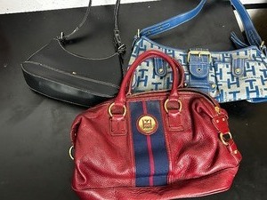 lot 74 image: Three Tommy Hilfiger purses