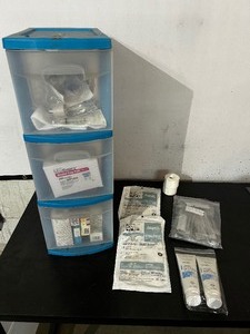 lot 129 image: 3 Drawer Organizer of Medical Supplies