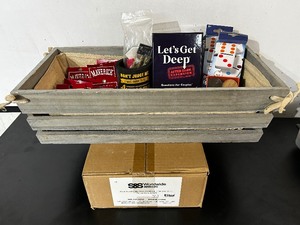 lot 135 image: Box of Chalk, Dice, Dominoes and More