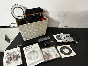 lot 148 image: Ring Light, Photo Editing Software, Camera Bag and More