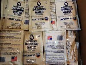 lot 40 image: Box of emergency drinking water
