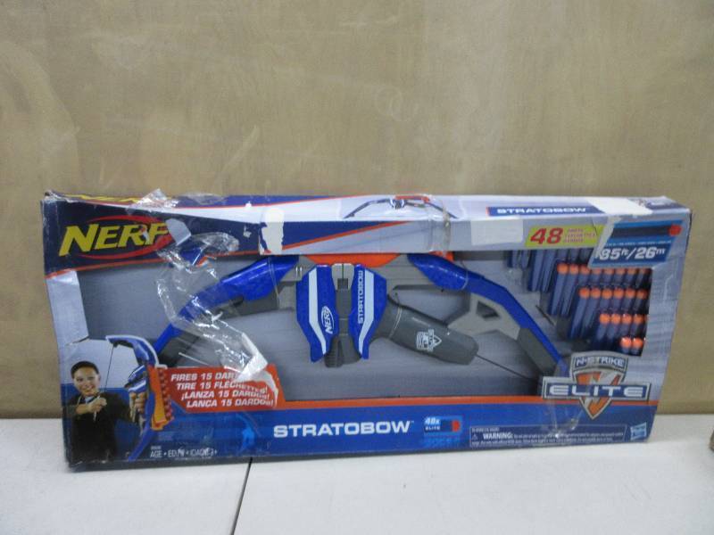 lot 323 image: NERF N-Strike Stratobow Bow NEW