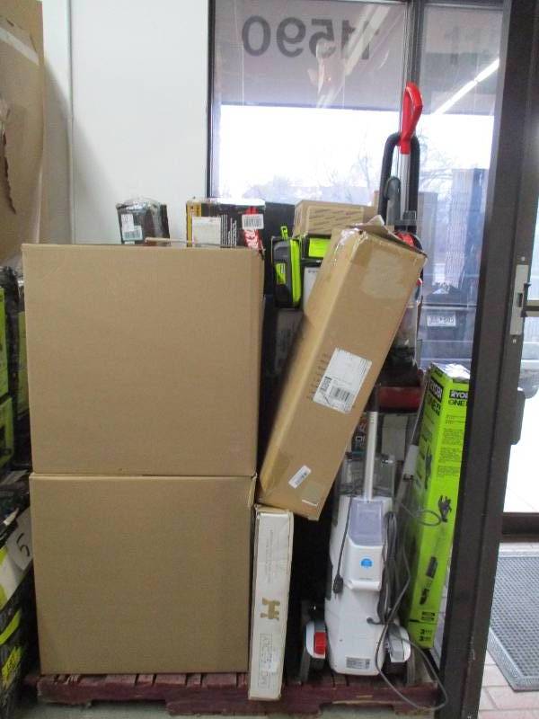 lot 348 image: WholesaleSalvage Pallet - TOOLS, SMALL APPLIANCES AND MORE