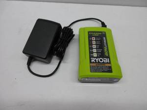 lot 810 image: RYOBI Lithium-ion 40 Volt 40v Replacement Compact OEM BATTERY CHARGER ONLY OP404 NO BOX, TESTED, WORKS, NEW