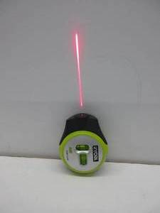 lot 820 image: Ryobi ELL1002 Air Grip Compact Laser Level with Tripod Mounting and Corner Rounding Capability (AAA Batteries NOT Included) ELECTRONICS TESTED, LIKE NEW, WORKS