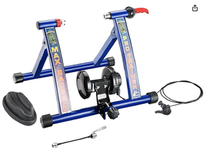 lot 355 image: Max Racer PRO 7 Levels of with Smooth Magnetic Resistance Bicycle Trainer Allows You to Work Out with Your Bike NEW