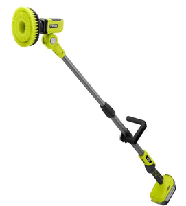 lot 357 image: RYOBI 18-Volt ONE Cordless Telescoping Power Scrubber P4500 (Tool Only), Open Box, Works, Like New