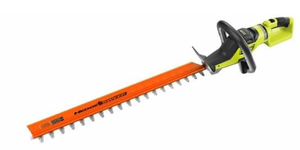 lot 361 image: RYOBI 40V HP BRUSHLESS 26 HEDGE TRIMMER KIT, With Battery and Charger, Tested, Works.