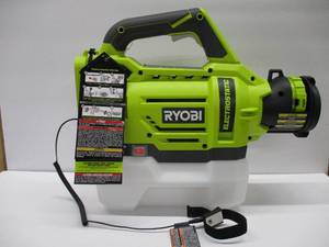 lot 354 image: RYOBI ONE 18V Cordless Electrostatic 0.5 Gal. Sprayer (Tool Only), Tested, Works, NEW