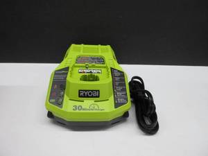 lot 842 image: Ryobi P117 One 18 Volt Dual Chemistry IntelliPort Lithium Ion and NiCad Battery Charger (Battery Not Included, Charger Only) TESTED, WORKS,NEW