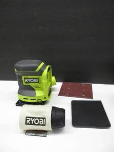 lot 839 image: RYOBI ONE 18-Volt Cordless 14 Sheet Sander (Tool Only) TESTED, WORKS, NEW