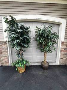 lot 29 image: Two Artificial Trees