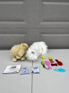 lot 35 image: Fur Real Friends Stuffed Animals with Accessories