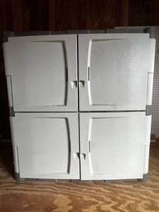 lot 68 image: Rubber Made Storage Cabinet
