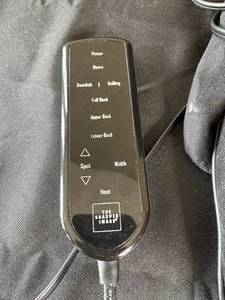lot 152 image: Sharper Image Massage Pad for Chair - Working Condition