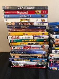 lot 193 image: Various DVDs and BluRay Movies