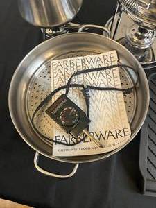 lot 196 image: Fondue Pots, Griddle, Electric Skillet and Sterno