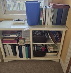 lot 316 image: Various Office Supplies, Folders, Bins, ETC