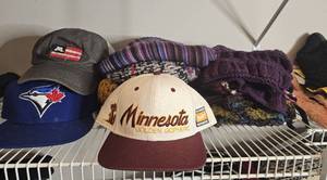 lot 327 image: Lot of Various Winter Scarves & Sports Caps