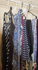 lot 338 image: Lot of 4 Sleeveless & 4 Bandeau Dresses SZ M Inc Sigrid Olsen