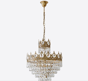 lot 30 image: Crystal Chandelier Lighting Modern Light Fixture