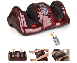 lot 34 image: H&B Luxuries Shiatsu Kneading Rolling Foot Massager