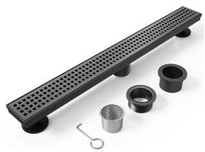 lot 211 image: WEBANG Shower Linear Black Drain